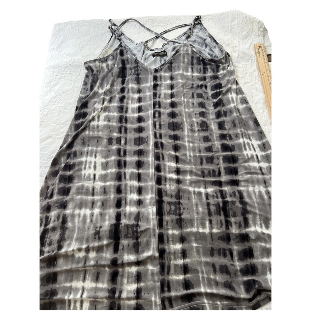 Ocean Blue‎ Sleeveless Strappy Dress Cover All SM Beach Poolside Coverup Tie Dye